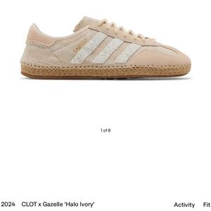 x Gazelle 'Halo Ivory' Women's Shoes